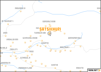 map of Satsʼikhuri