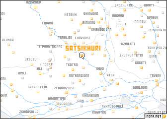 map of Satsikhuri