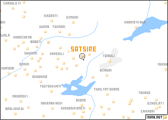 map of Satsire