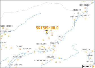map of Satsiskvilo