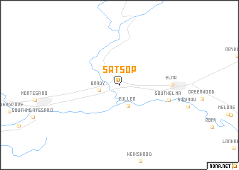 map of Satsop