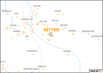 map of Sattānī