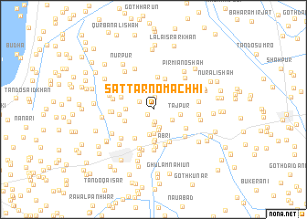 map of Sattārno Māchhi