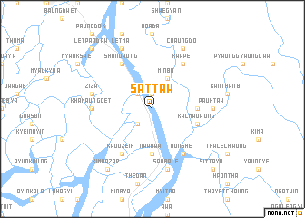 map of Sattaw