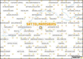 map of Sattelmannsburg