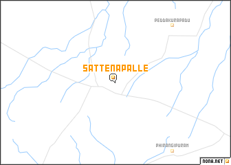 map of Sattenapalle