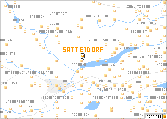 map of Sattendorf