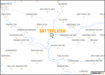 map of Satterleigh