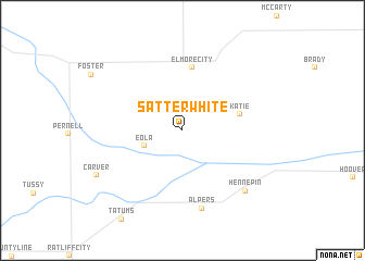 map of Satterwhite