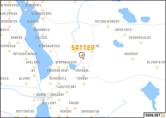 map of Sätter