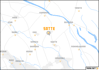 map of Satte
