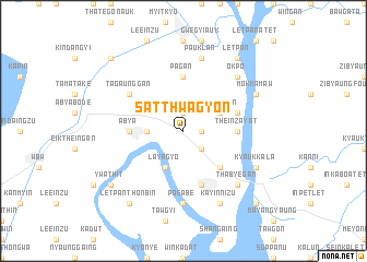 map of Satthwagyon