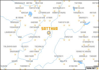 map of Satthwa