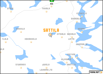 map of Sattila