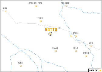 map of Satto