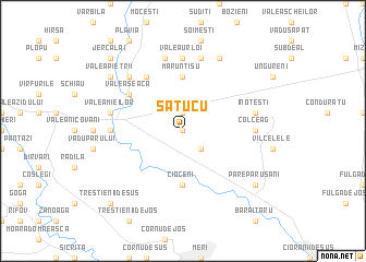map of Sătucu