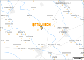 map of Satul Vechi