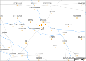 map of Satu Mic
