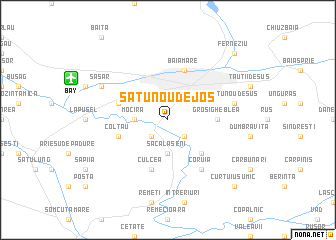 map of Satu Nou de Jos