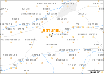 map of Satu Nou