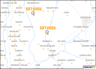 map of Satu Nou