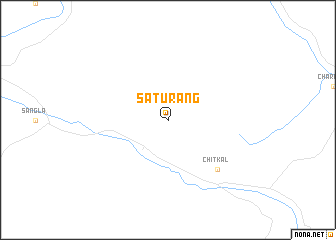 map of Saturang