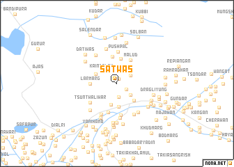 map of Satwās