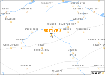map of Satyyev