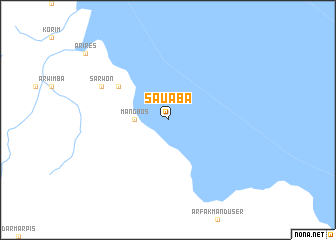 map of Sauaba