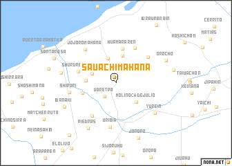 map of Sauáchimahana