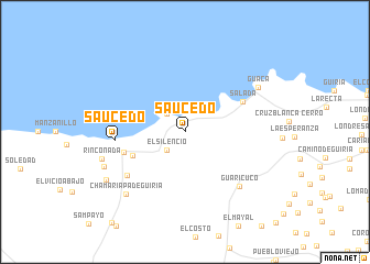 map of Saucedo