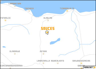 map of Sauces