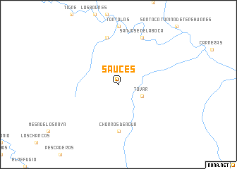 map of Sauces