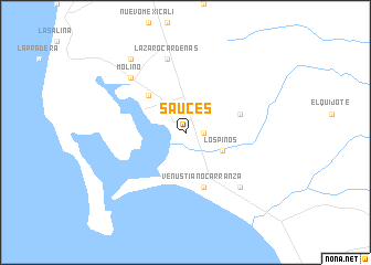 map of Sauces