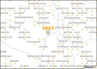 map of Sauce