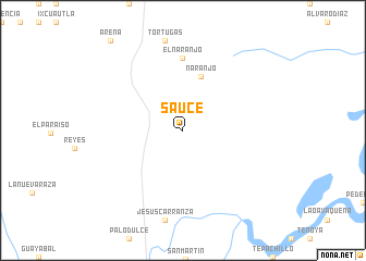 map of Sauce
