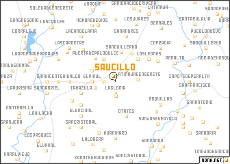 map of Saucillo