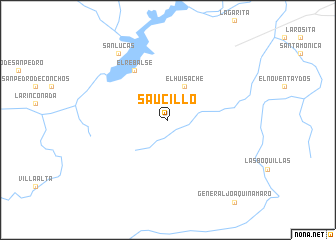 map of Saucillo