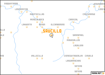 map of Saucillo