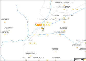 map of Saucillo