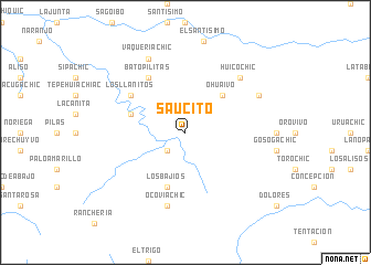 map of Saucito