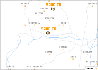 map of Saucito