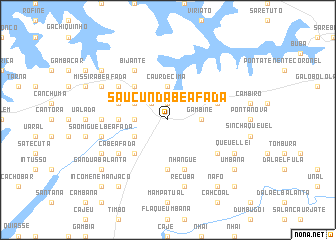 map of Saucunda Beafada
