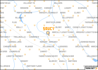 map of Saucy