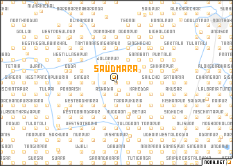 map of Sāudmāra