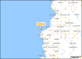 map of Saud