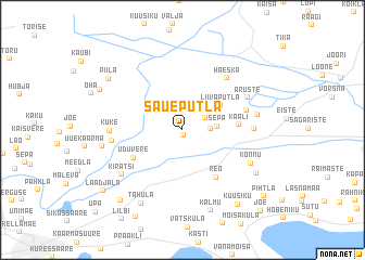 map of Saue-Putla