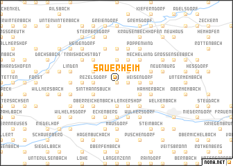 map of Sauerheim