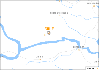 map of Saué