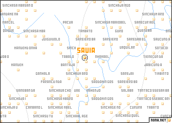 map of Sauiã